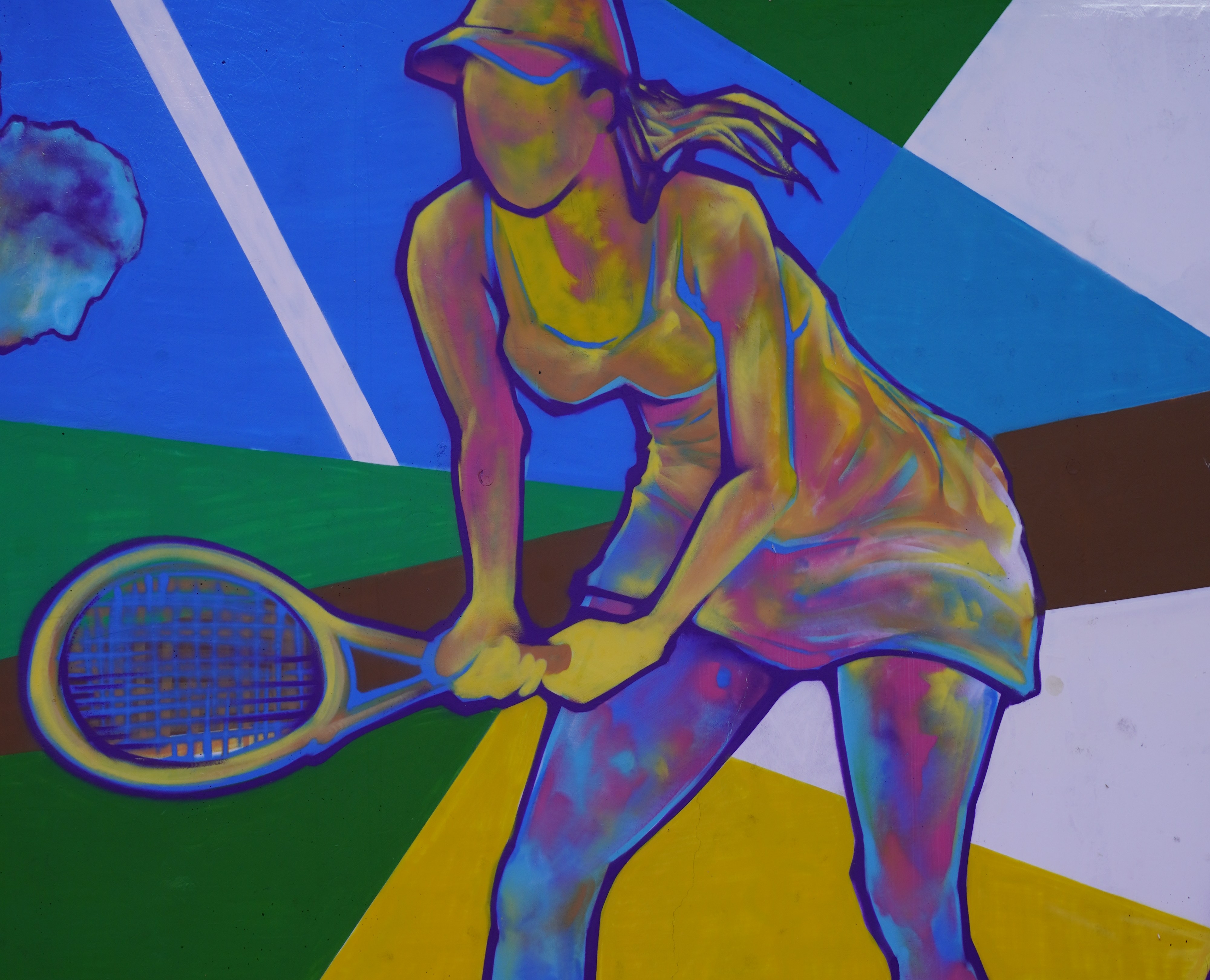 Mur d'entraînement